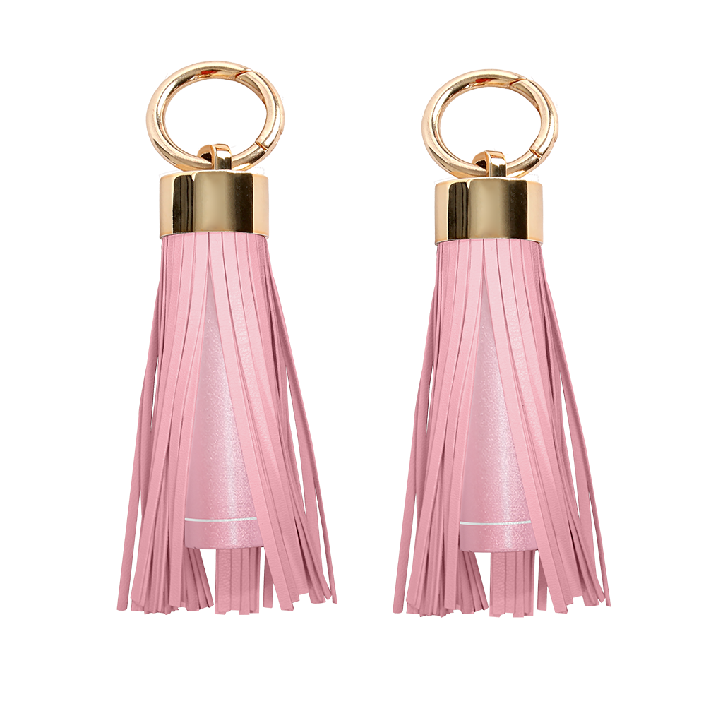fortune tassel (sweet love) パワーストーン Tassel Keychain Power Bank 2-Pack– Limitless Innovations