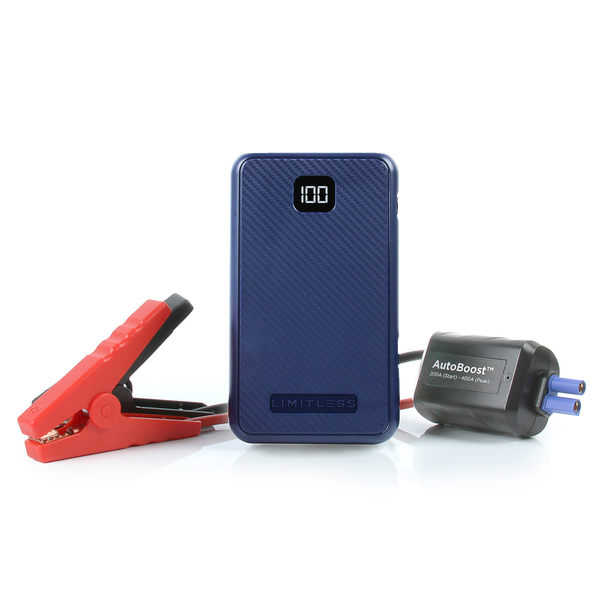 auto starter car battery recharger with flashlight AutoBoost Portable Jump Starter, Power Bank & Flashlight– Limitless Innovations