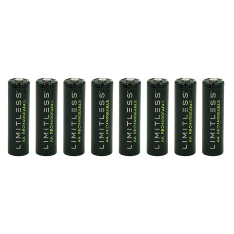 Limitless Universal NiMH Battery Charging System With Rechargeable Batteries