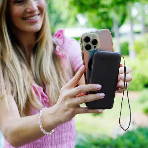 Limitless 10,000mAh Fast-Charging Power Bank with Built-In Cables