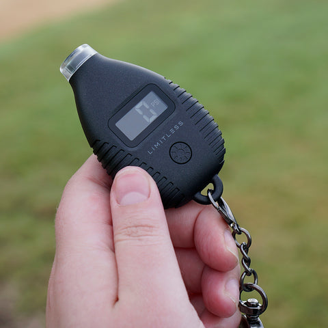 Digital Talking Tire Gauge with Digital Display, Audible PSI Readout & LED Light