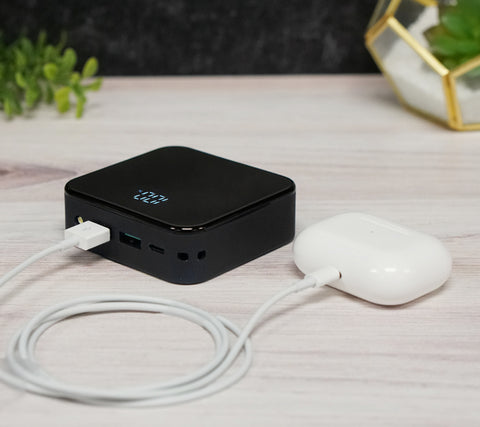 MightyBoost 10,000mAh Power Bank with 3-in-1 Charging Cable