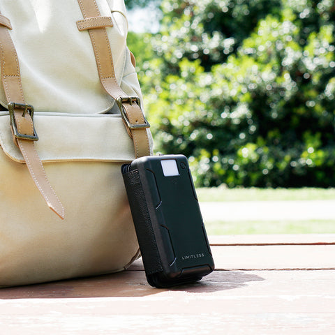 20,000mAh Solar Power Bank with 4x Foldable Solar Panels
