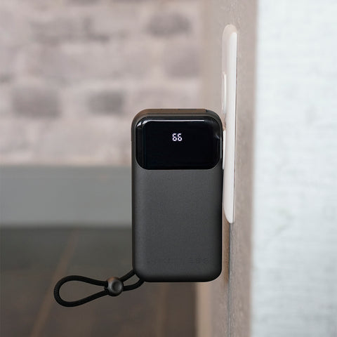 Ultimate Mini Pro 10,000mAh Power Bank with AC Plug & Built-In Cables