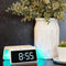Limitless PowerTrio Dual-Mode Digital Alarm Clock with Wireless Charger and 9-Mode LED Light