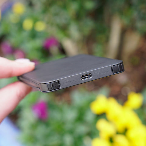 PocketCharge 5,000mAh Universal Power Bank with Built-in Charging Cables Set of 2