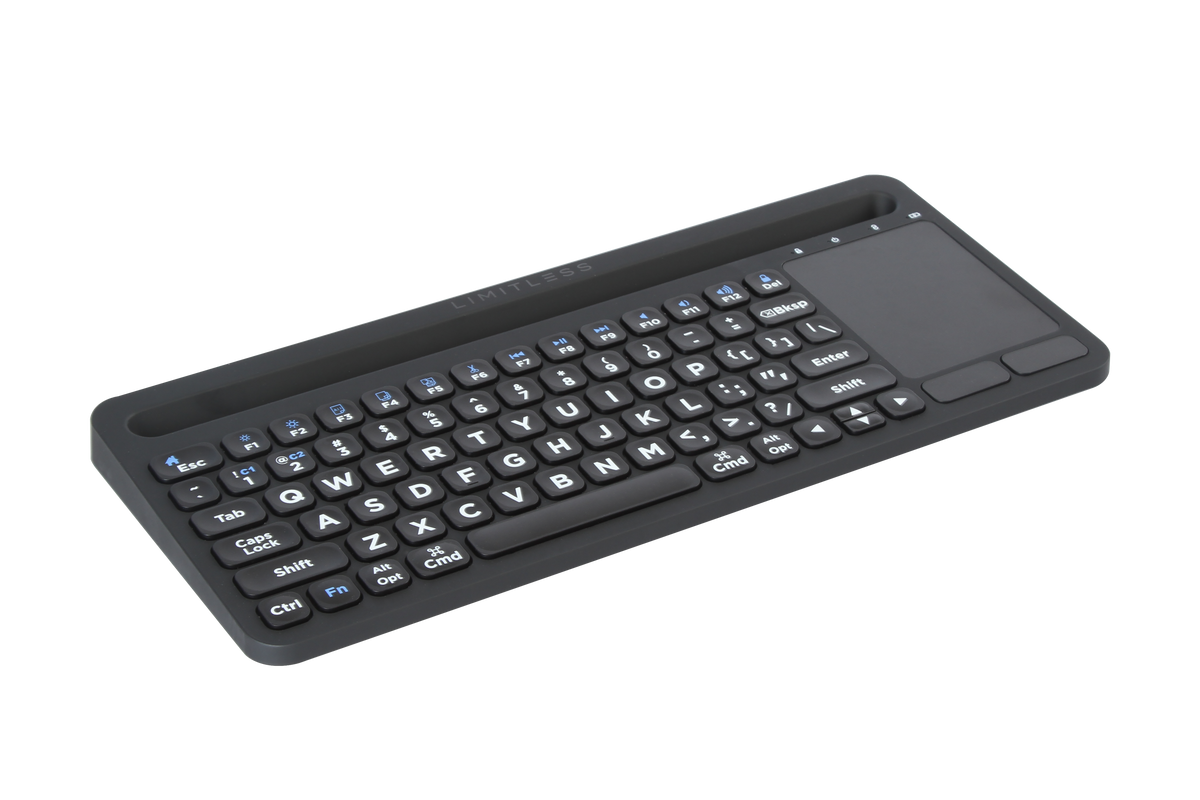 Wireless Multi-Device Keyboard with Touchpad– Limitless Innovations