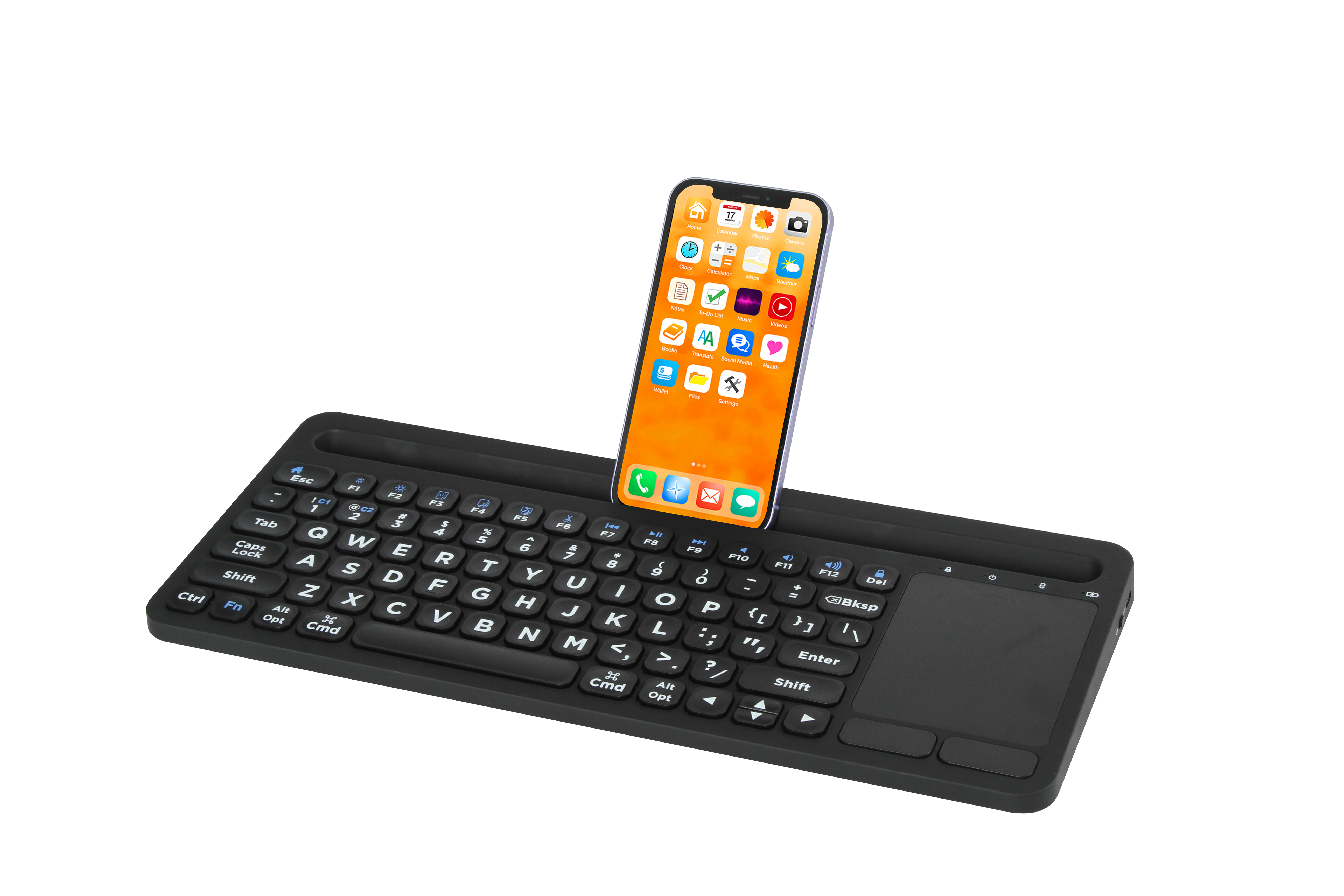 Wireless Multi-Device Keyboard with Touchpad– Limitless Innovations