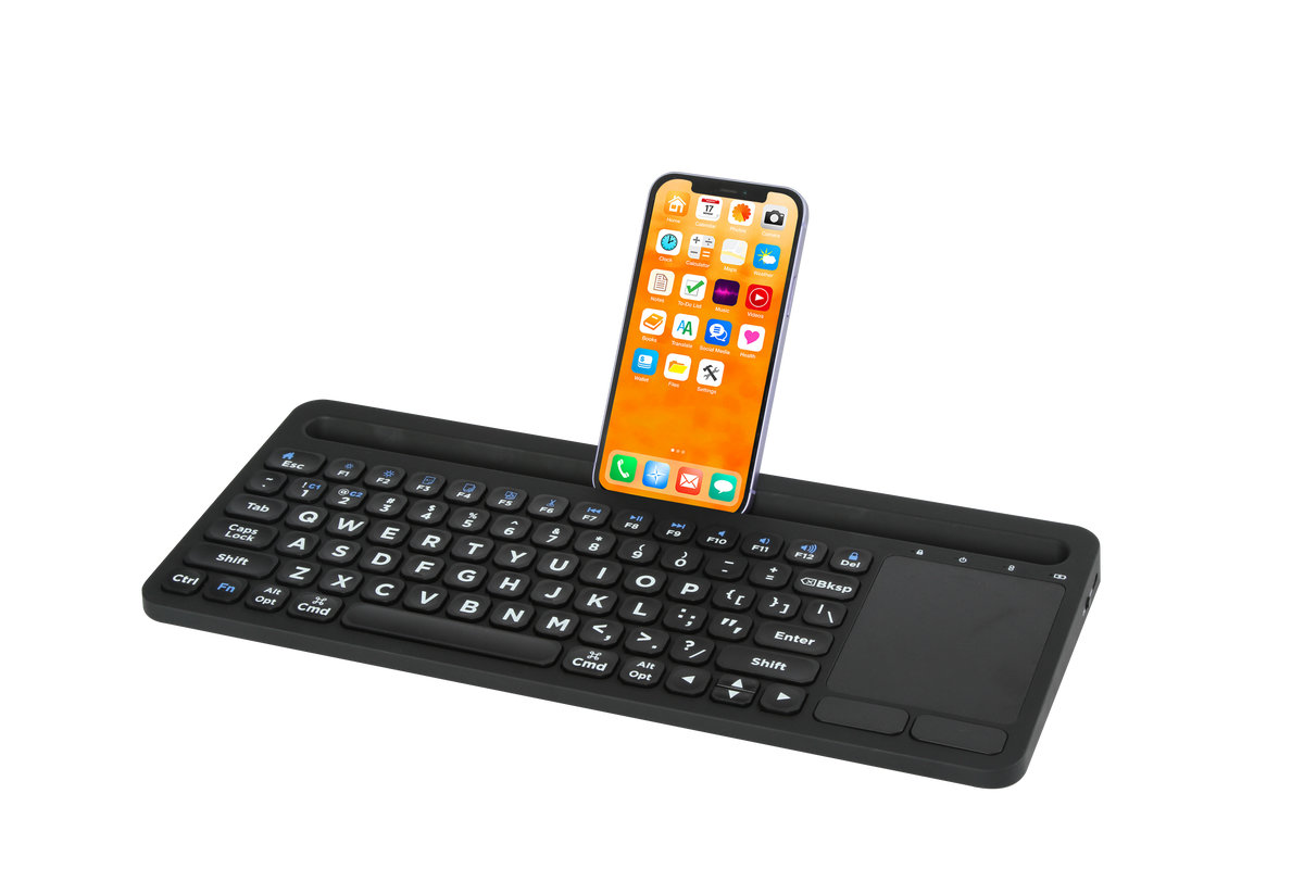 Wireless Multi-Device Keyboard with Touchpad– Limitless Innovations