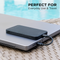 PocketCharge 5,000mAh Universal Power Bank with Built-in Charging Cables