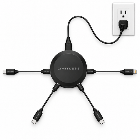 ChargeHub Multi-Station - 6-Port 65W Desktop Charging Station