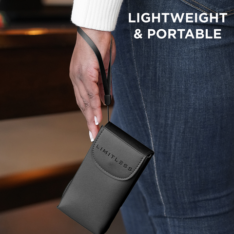 Ultimate 15,000mAh Portable Power Bank with Wall Plug, Digital Display & Built-In Cables