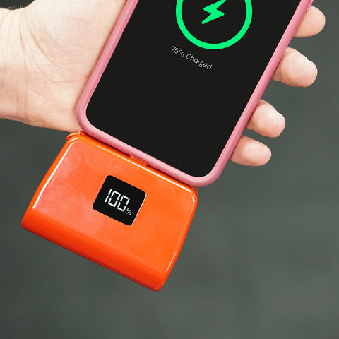TotalBoost Mini Pro 5,000mAh Universal Power Bank With Interchangeable Adapters & Built-In Kickstand