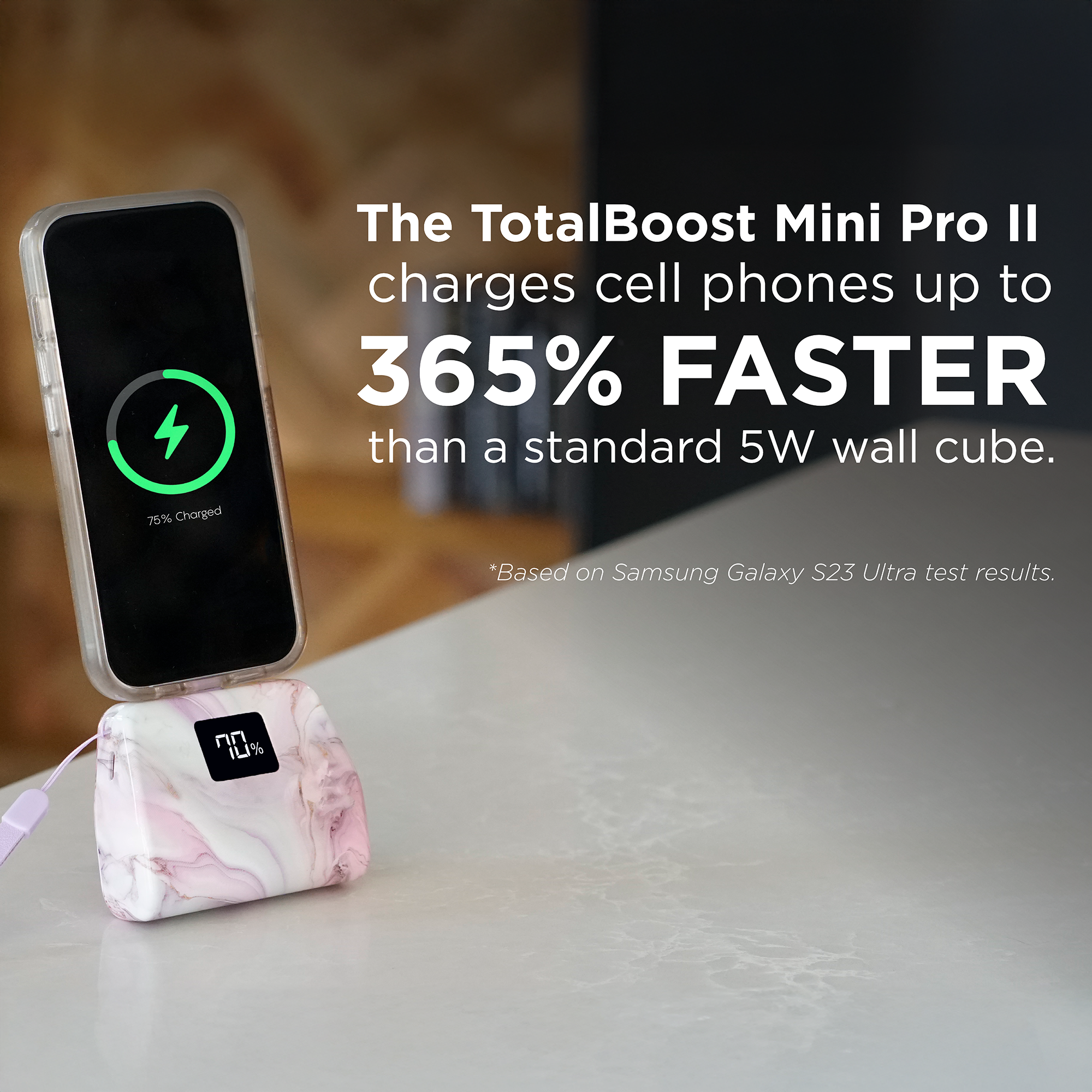 TotalBoost Mini Pro II 6,000mAh Universal Power Bank With Interchangea ...