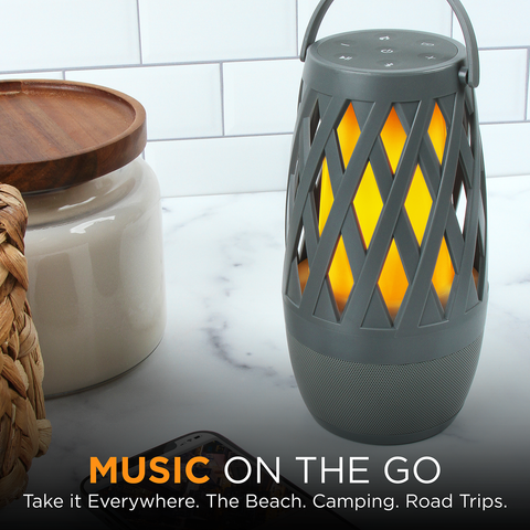 TikiTunes Pro Bundle - Portable Bluetooth Speaker with Pole & Ground Stake