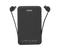 PocketCharge 5,000mAh Universal Power Bank with Built-in Charging Cables