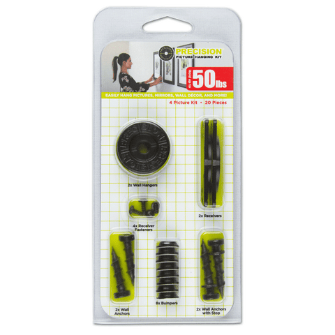 Precision 4 Picture Hanging Kit with Picturelock Technology