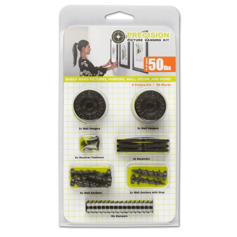Precision 8 Picture Hanging Kit with Picturelock Technology