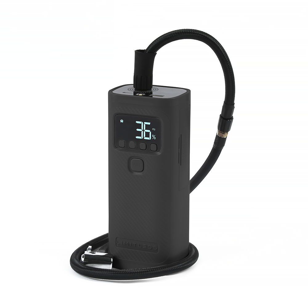 AirPro Portable Air Compressor Power Bank and Flashlight