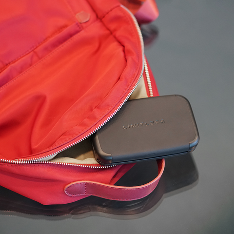 RFID Blocking Wallet & Power Bank With Built-In Charging Cable & Interchangeable Adapters