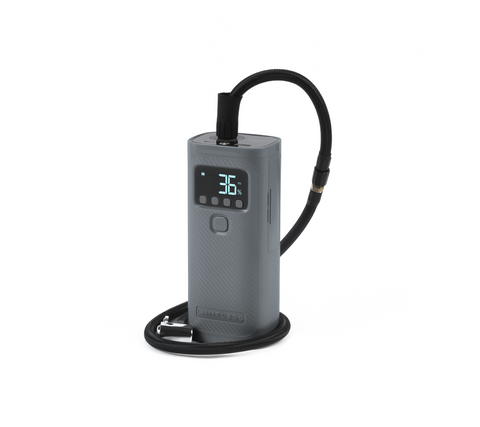 AirPro Go Portable Air Compressor, Power Bank, and Flashlight Bundle with Cable
