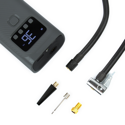 AirPro Go Portable Air Compressor, Power Bank, and Flashlight Bundle with Cable