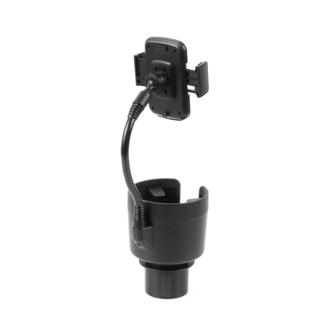 CupCargo - Cup Holder Expander and Phone Mount With Adjustable Base and Flexible Neck