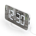 Limitless DigiClock with Mirrored Finish and Dual USB Charger