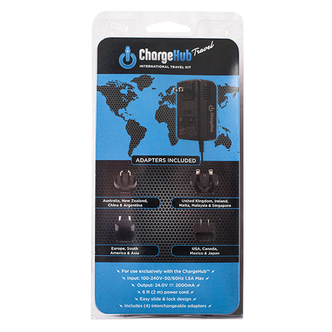 International Travel Adapter Kit for ChargeHub X7