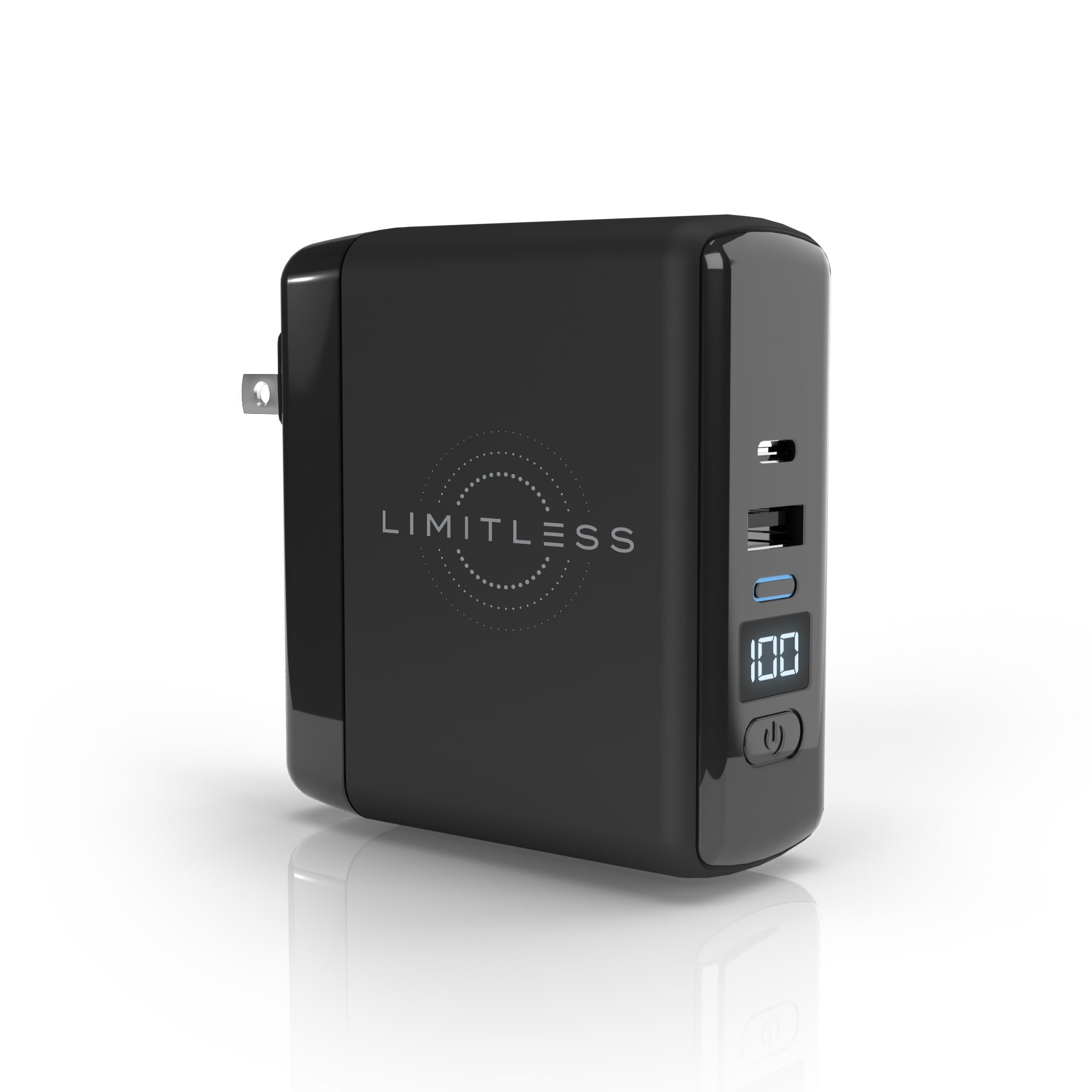 PowerHub Ultra 10.000mAh All-in-One Portable Charger – Integrierte Kabel Für IPhone & USB-C