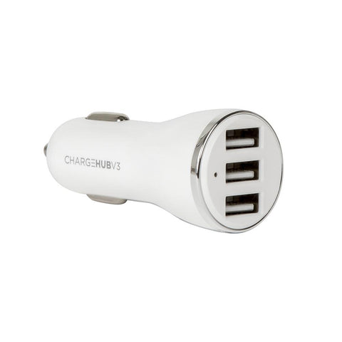 ChargeHub V3 – 3-Port USB Car Charger